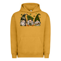 Pigment Peanut Butter army gnomes Urban Hoodie - Zillion Design Studio