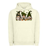 Pigment Pistachio army gnomes Urban Hoodie - Zillion Design Studio
