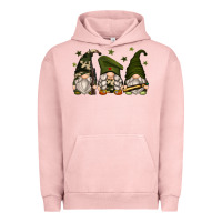 Pigment Salmon army gnomes Urban Hoodie - Zillion Design Studio
