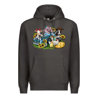 Smoke farm animals truck Premium Hoodie - Zillion Design Studio