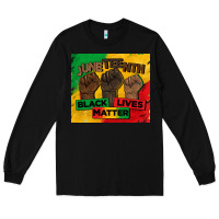 Black juneteenth black lives matter tumbler Long Sleeve Tee - BarkalooDesign