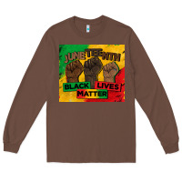 Chestnut juneteenth black lives matter tumbler Long Sleeve Tee - BarkalooDesign