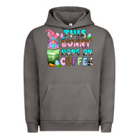 Pigment Tornado this bunny hops on coffee Urban Hoodie - Zillion Design Studio