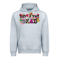 Heather Grey day of the dead Urban Hoodie - texasbilliewilder
