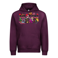 Mauve Wine day of the dead Urban Hoodie - texasbilliewilder