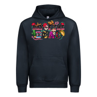 Navy day of the dead Urban Hoodie - texasbilliewilder