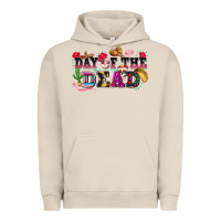 Pigment French Oak day of the dead Urban Hoodie - texasbilliewilder