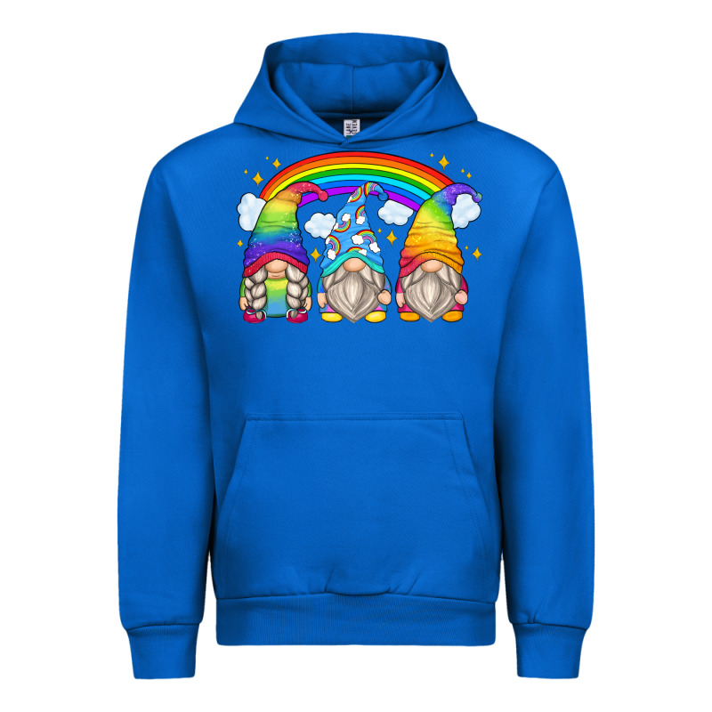 Rainbow Gnomes Urban Hoodie by Zillion Design Studio | Teevron