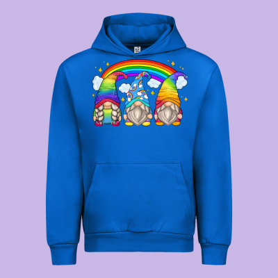 Urban Hoodie rainbow gnomes