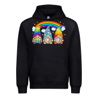 Foreset Green rainbow gnomes Urban Hoodie - Zillion Design Studio