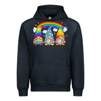 Navy rainbow gnomes Urban Hoodie - Zillion Design Studio