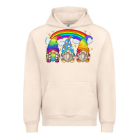 Sandshell rainbow gnomes Urban Hoodie - Zillion Design Studio