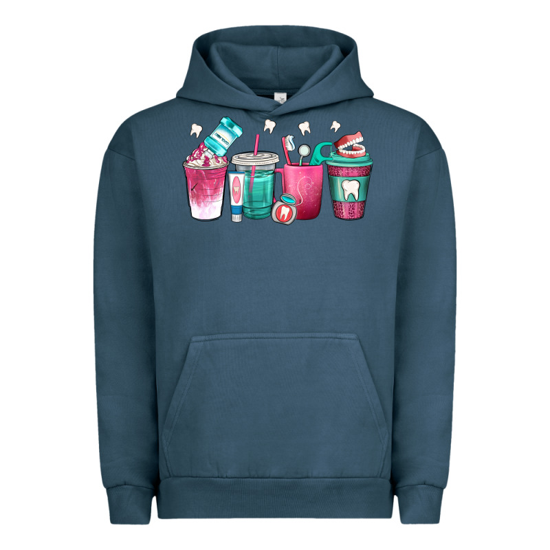 Dentist Coffee Cups Urban Hoodie by texasbilliewilder | Teevron