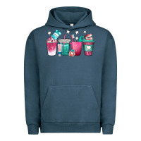 Pigment Midnight Navy dentist coffee cups Urban Hoodie - texasbilliewilder