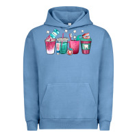 Pigment Pebble Blue dentist coffee cups Urban Hoodie - texasbilliewilder
