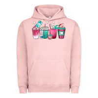 Pigment Salmon dentist coffee cups Urban Hoodie - texasbilliewilder