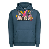 Pigment Midnight Navy race gnomes Urban Hoodie - Zillion Design Studio
