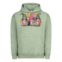 Pigment Oil Green race gnomes Urban Hoodie - Zillion Design Studio