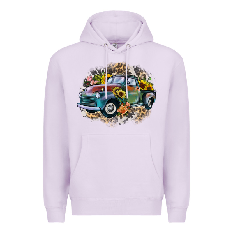 Vintage Truck Western Premium Hoodie by Zillion Design Studio | Teevron