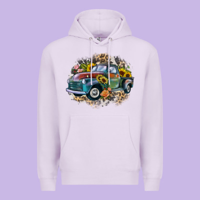 Vintage Truck Western Premium Hoodie Designed By Zillion Design Studio