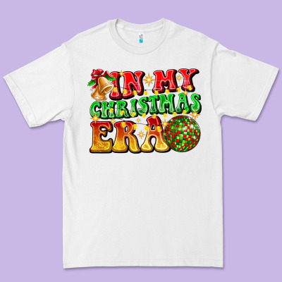 Inmy Christmas Era Premium Tee Designed By Cowhidedigitalart