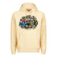 Pina Colada vintage truck western Premium Hoodie - Zillion Design Studio