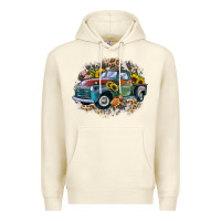 Sandshell vintage truck western Premium Hoodie - Zillion Design Studio