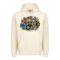 Tofu vintage truck western Premium Hoodie - Zillion Design Studio