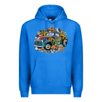 True Royal vintage truck western Premium Hoodie - Zillion Design Studio