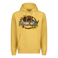 Antique Gold punchy Premium Hoodie - Zillion Design Studio