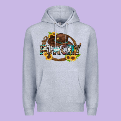 Punchy Premium Hoodie Designed By Zillion Design Studio