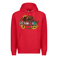 Red punchy Premium Hoodie - Zillion Design Studio