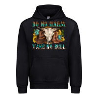 Black do no harm take no bull western Urban Hoodie - texasbilliewilder