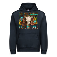 Navy do no harm take no bull western Urban Hoodie - texasbilliewilder