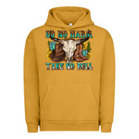 Pigment Peanut Butter do no harm take no bull western Urban Hoodie - texasbilliewilder