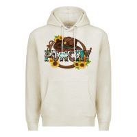 Oatmeal Heather punchy Premium Hoodie - Zillion Design Studio