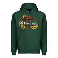 Sports Green punchy Premium Hoodie - Zillion Design Studio