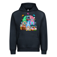 Navy easter farm truck Urban Hoodie - Zillion Design Studio