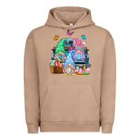Pigment Burro easter farm truck Urban Hoodie - Zillion Design Studio