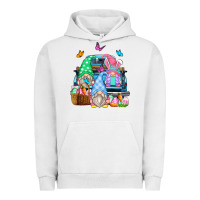 Pigment Lunar Rock easter farm truck Urban Hoodie - Zillion Design Studio