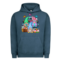 Pigment Midnight Navy easter farm truck Urban Hoodie - Zillion Design Studio