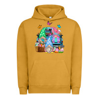 Pigment Peanut Butter easter farm truck Urban Hoodie - Zillion Design Studio
