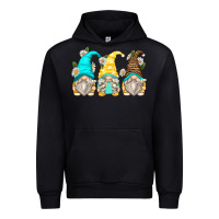 Black daisy gnomes Urban Hoodie - Zillion Design Studio