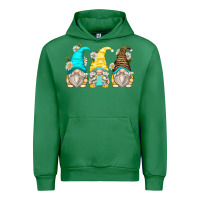Emerald daisy gnomes Urban Hoodie - Zillion Design Studio