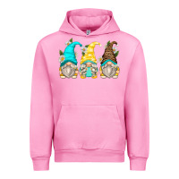 Fuchsia Pink daisy gnomes Urban Hoodie - Zillion Design Studio