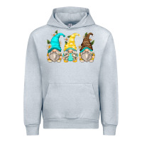 Heather Grey daisy gnomes Urban Hoodie - Zillion Design Studio
