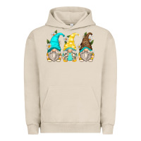 Pigment French Oak daisy gnomes Urban Hoodie - Zillion Design Studio