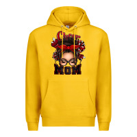 Lemon cheer mom messy bun Premium Hoodie - texasbilliewilder