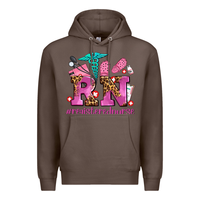 Registered Nurse With Crocs Premium Hoodie by AdoDesignShop | Teevron