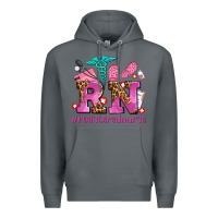 Rock registered nurse with crocs Premium Hoodie - AdoDesignShop